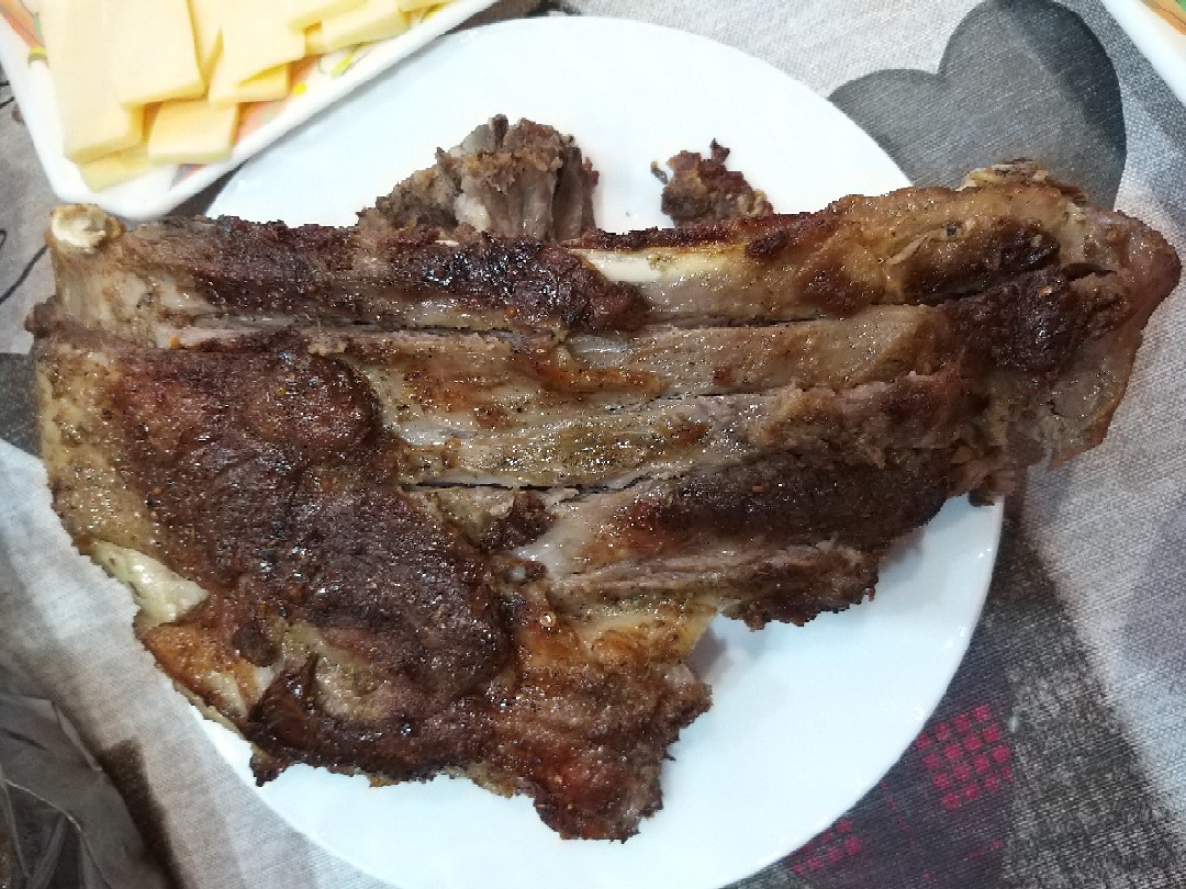 Бараньи ребра в духовке