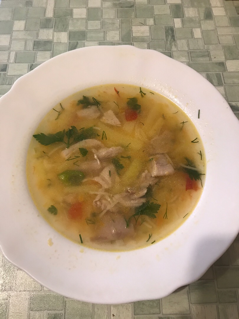 Суп из кролика