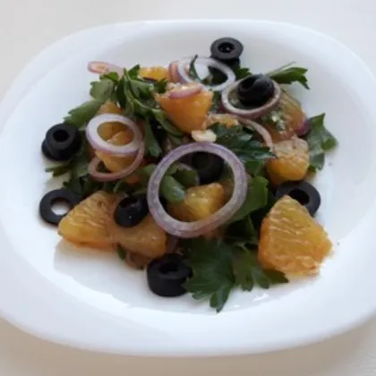 Марокканский салат с апельсином