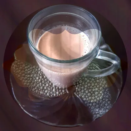 Какао на молоке с кленовым сиропом