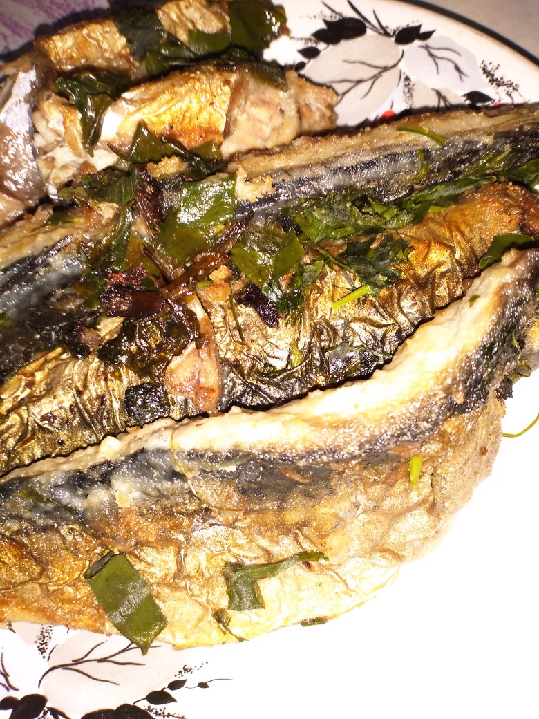 🌹Скумбрия с луком🌹