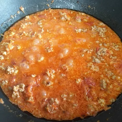Томатно-мясной соус к пасте