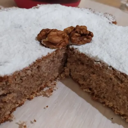 Ореховый торт без муки)