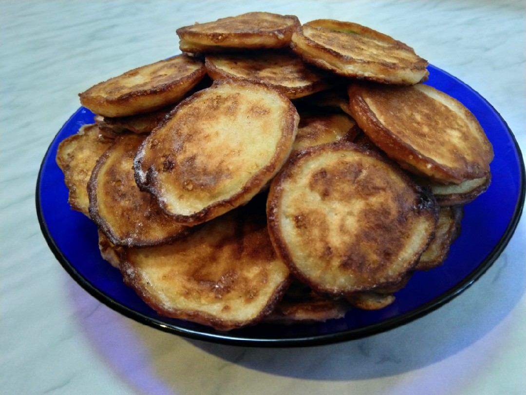 Кабачковые шайбочки в чесночно - сырном кляре