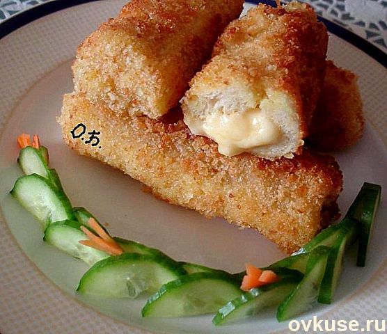 Хлебные палочки с сыром