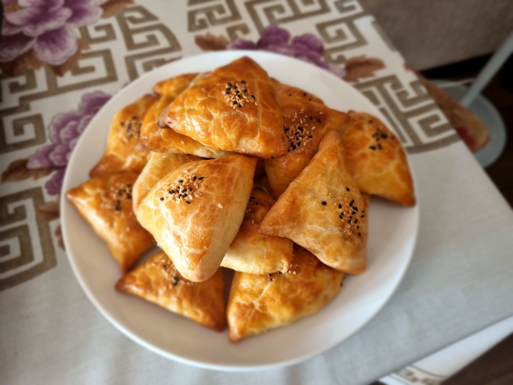 Самса из песочного теста