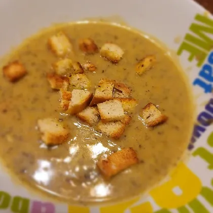 Сырный, грибной 🍄 крем-суп из шампиньонов от Нюрочки♥️