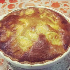 Шарлотка с яблоками