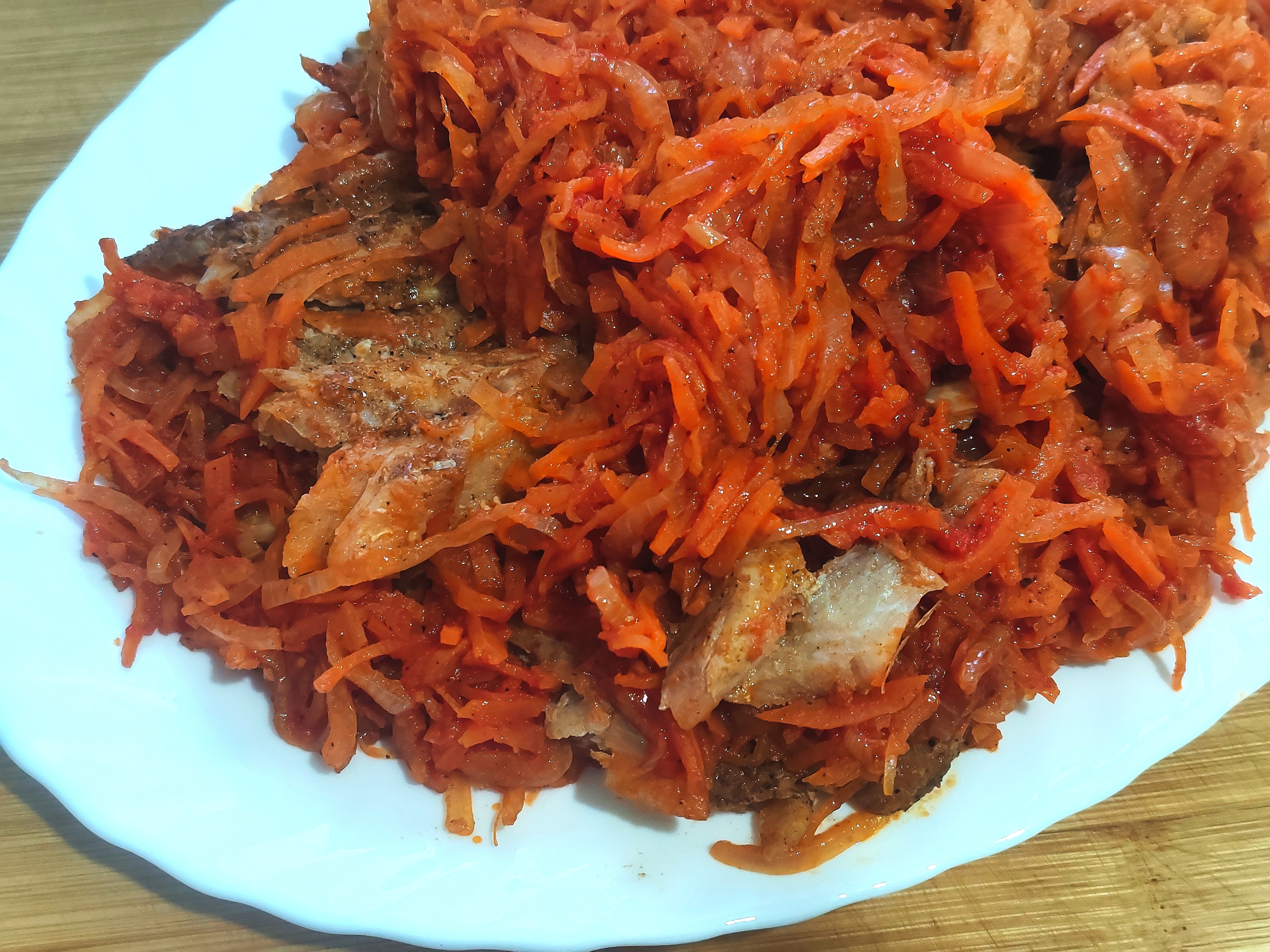 Рыбка под маринадом 