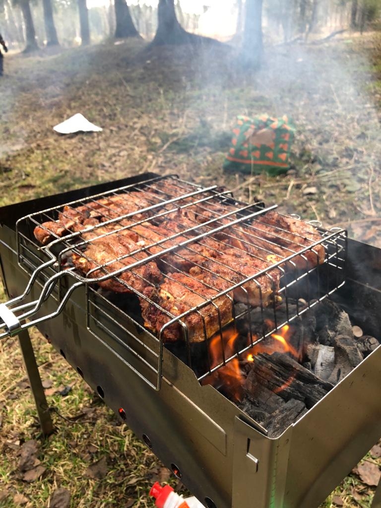 Шашлык из куриных бедер
