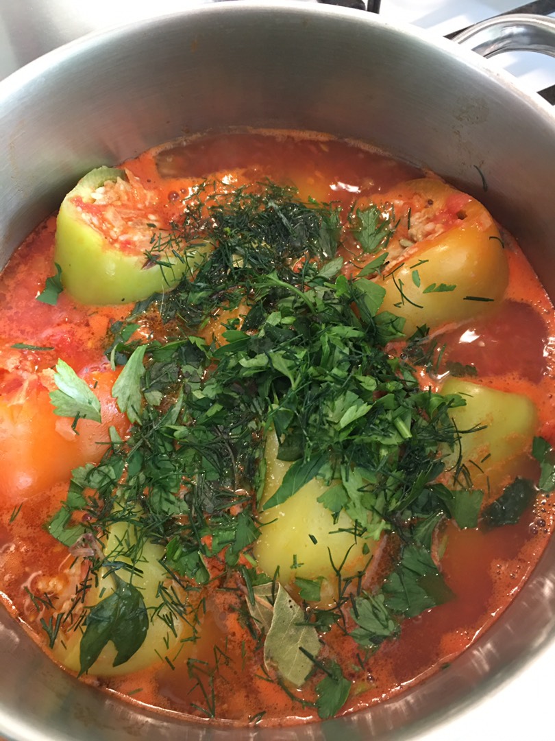 Болгарский перец с мясом