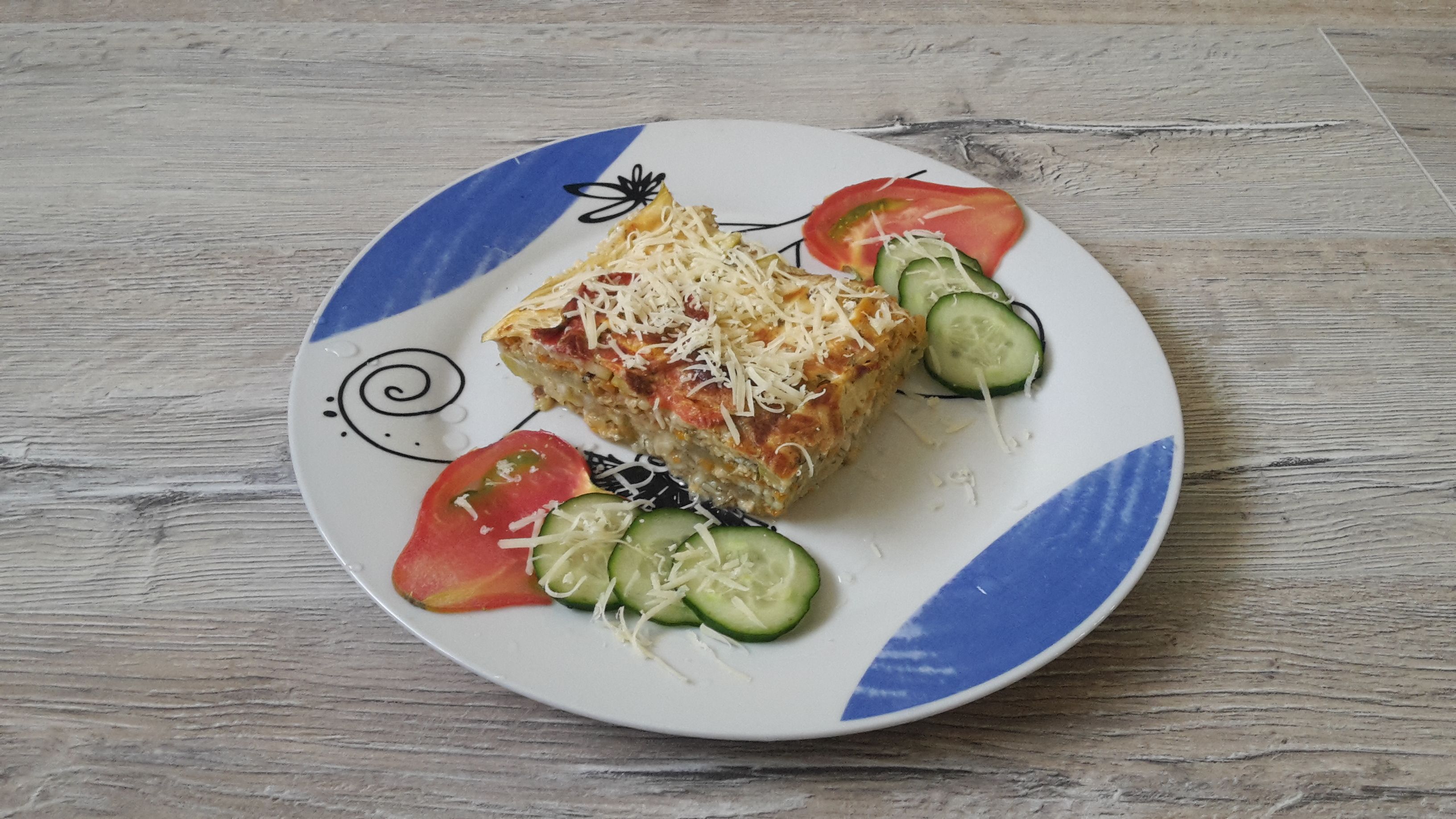 Кабачковая лазанья