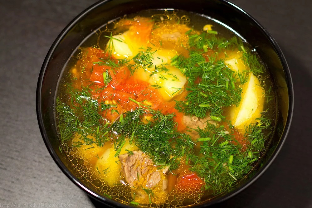 Суп бозбаш — колорит кавказской кухни