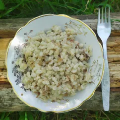 Перловая каша в печи