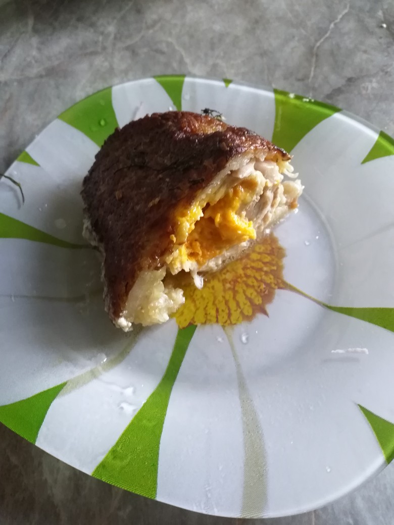 Куриные рулетики в картофельной шубке