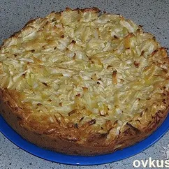 Капустная шарлотка