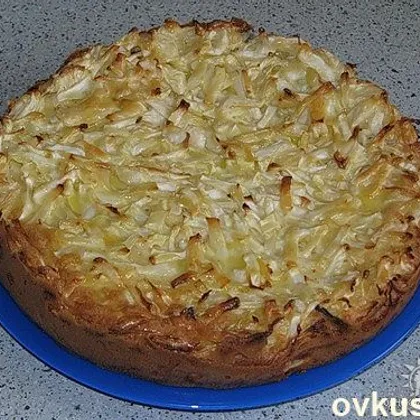 Капустная шарлотка