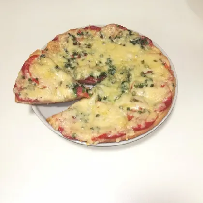 Пицца с луком