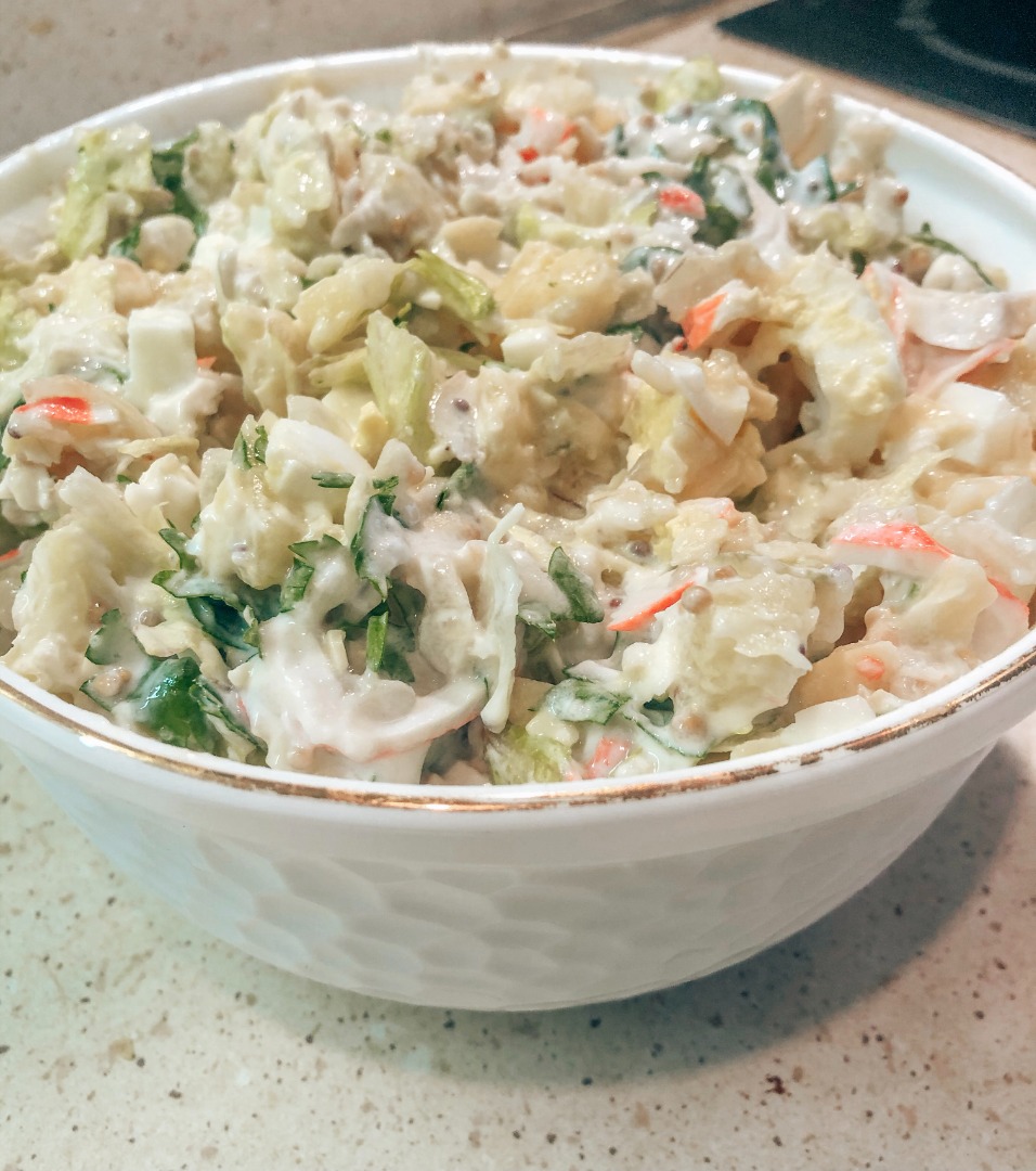 Салат с крабовыми палочками и рисом — 17 рецептов приготовления