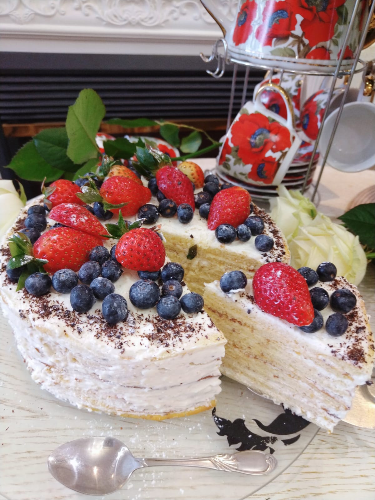 Детский торт на день рождения - пошаговый рецепт с фото