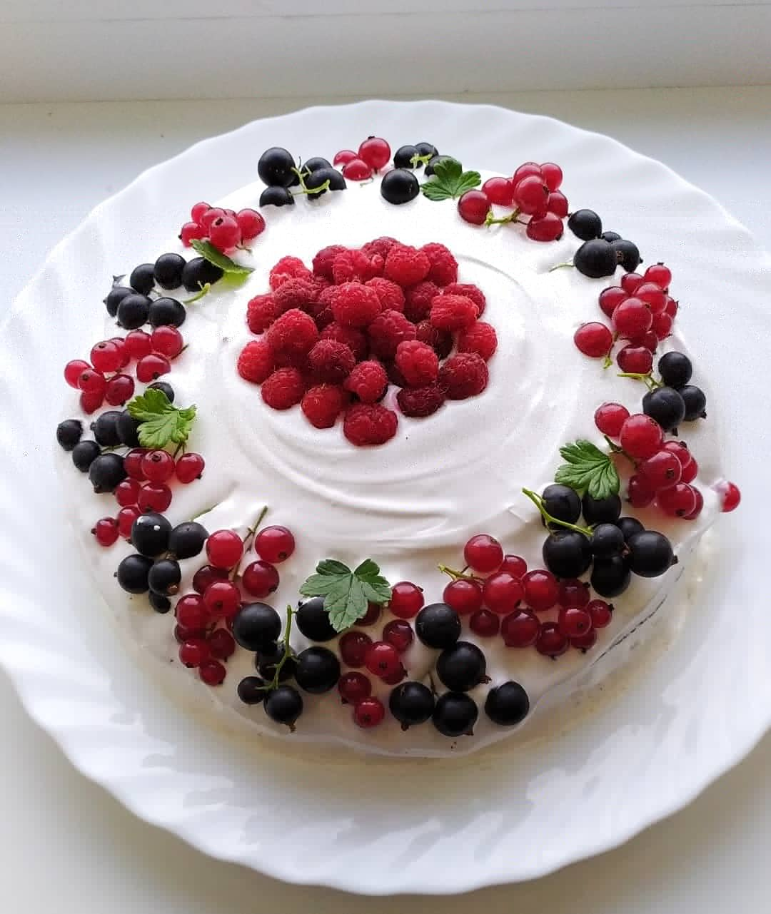 Малиновый торт летний рецепт - Готовим Вместе