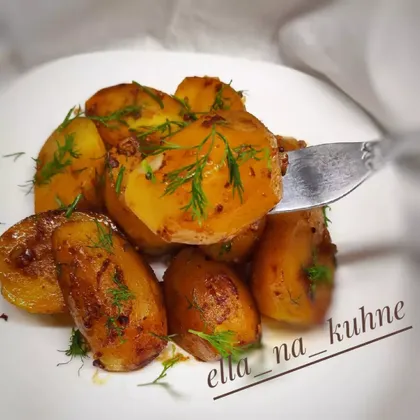 Картофель в пикантном маринаде