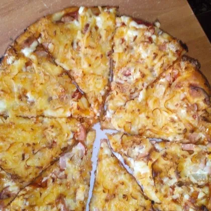 Пицца (3 вида сыра)
