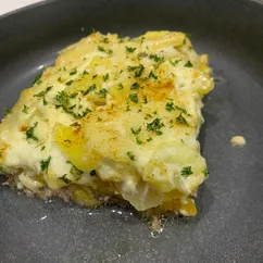 Картофельно-тыквенная запеканка