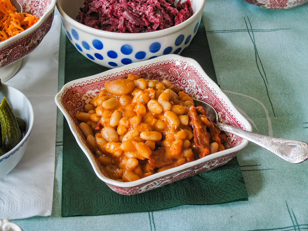 Запеченная фасоль. Baked Beans