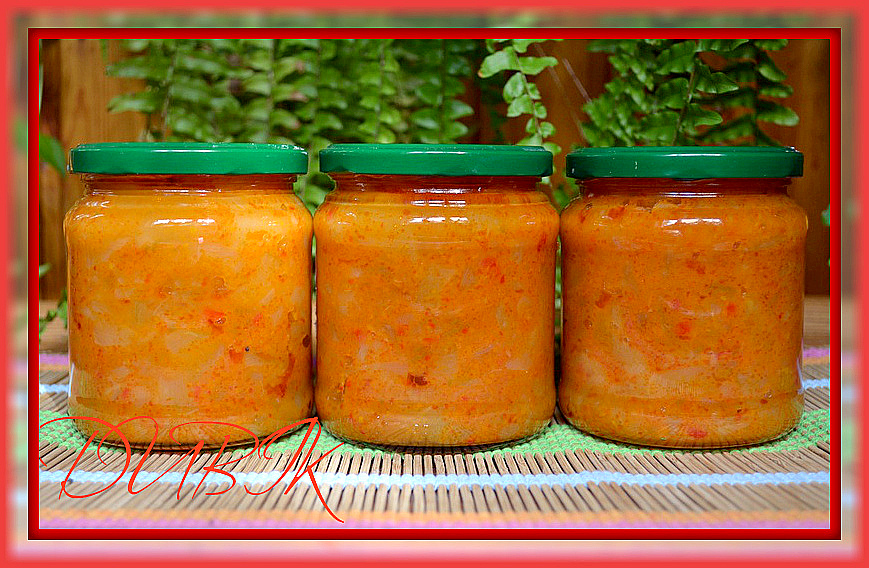 Закуска с кабачками "Татарская песня"