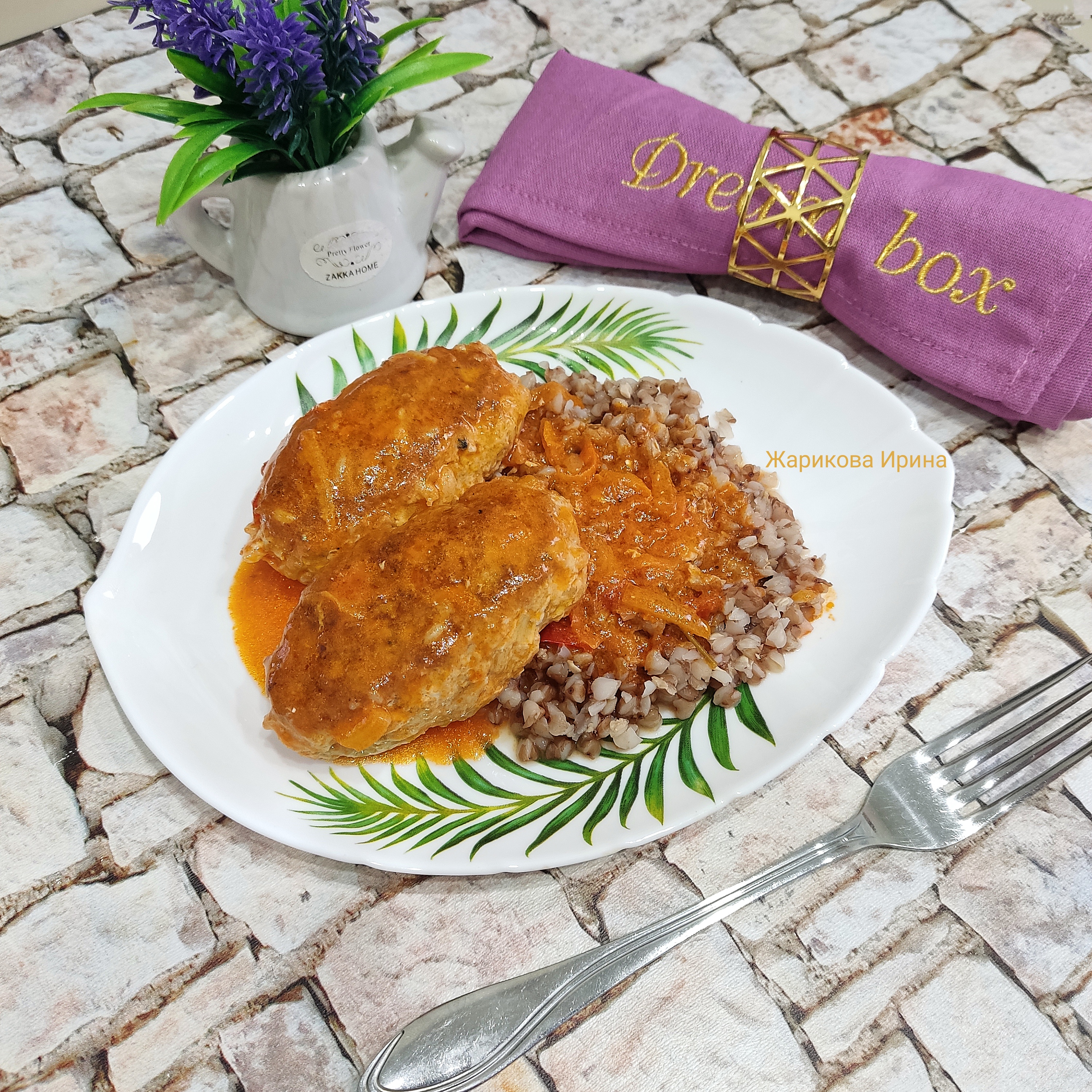 Ленивые голубцы с пекинской капустой и рисом