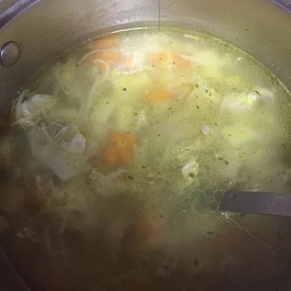 Суп с лапшой при простуде