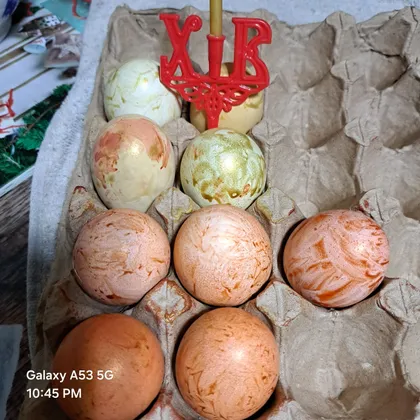 Крашенки "вручную"
