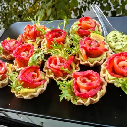 Тарталетки на новогодний стол