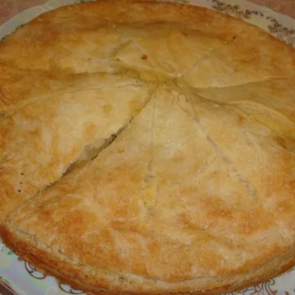 Галет-Де-Руа - Французский пирог из слоеного теста #чемпионатмира#франция