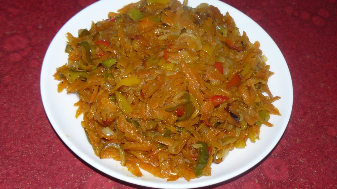 И овощной гарнир и перекус