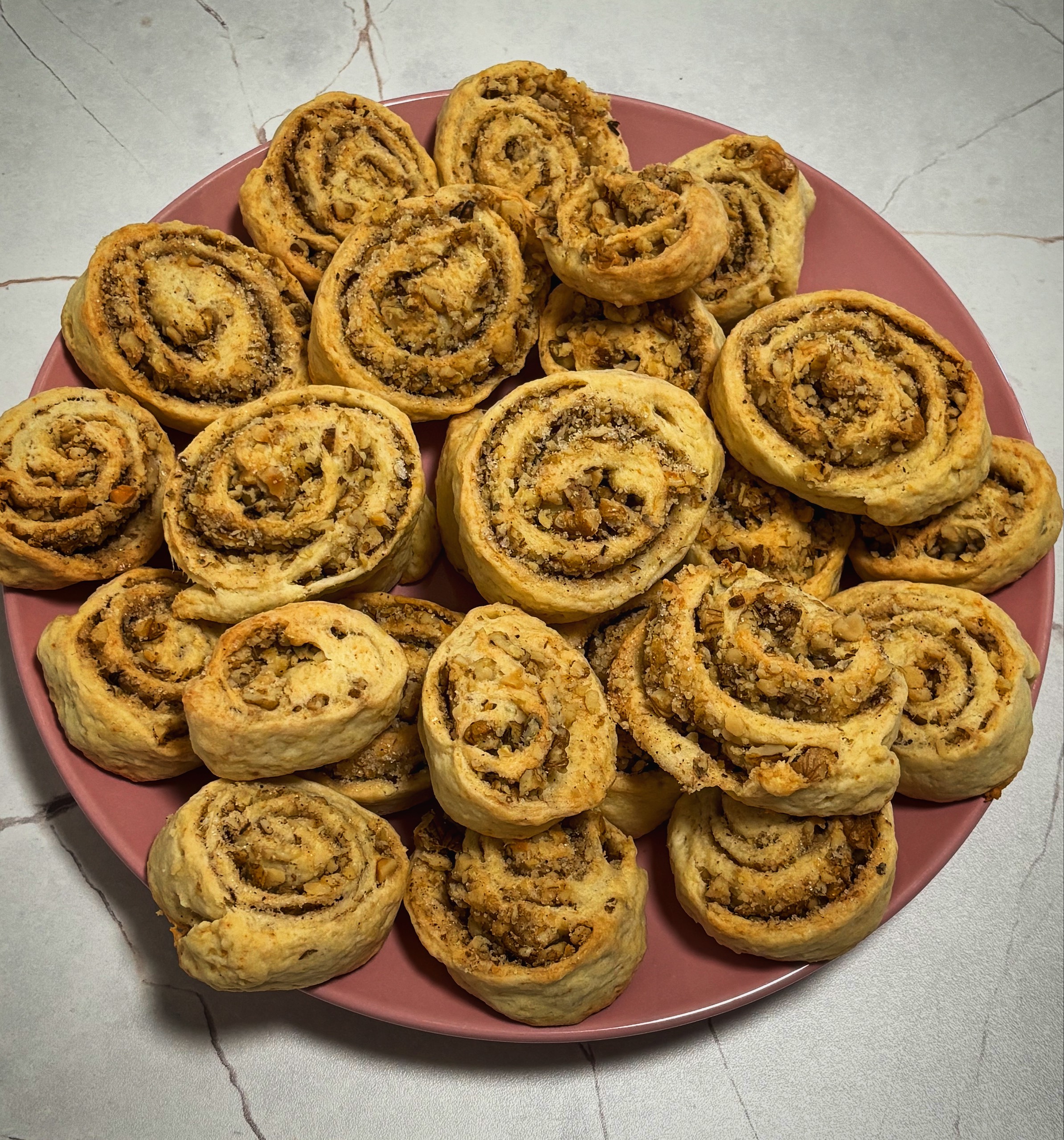 Печенье с грецким орехом