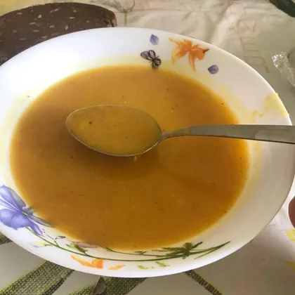 Тыквенный суп-пюре веганский вариант