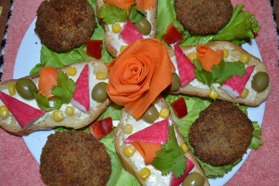 Бутерброды для четверых