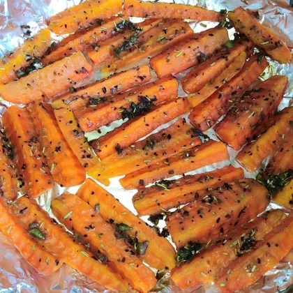 Запечённая морковь