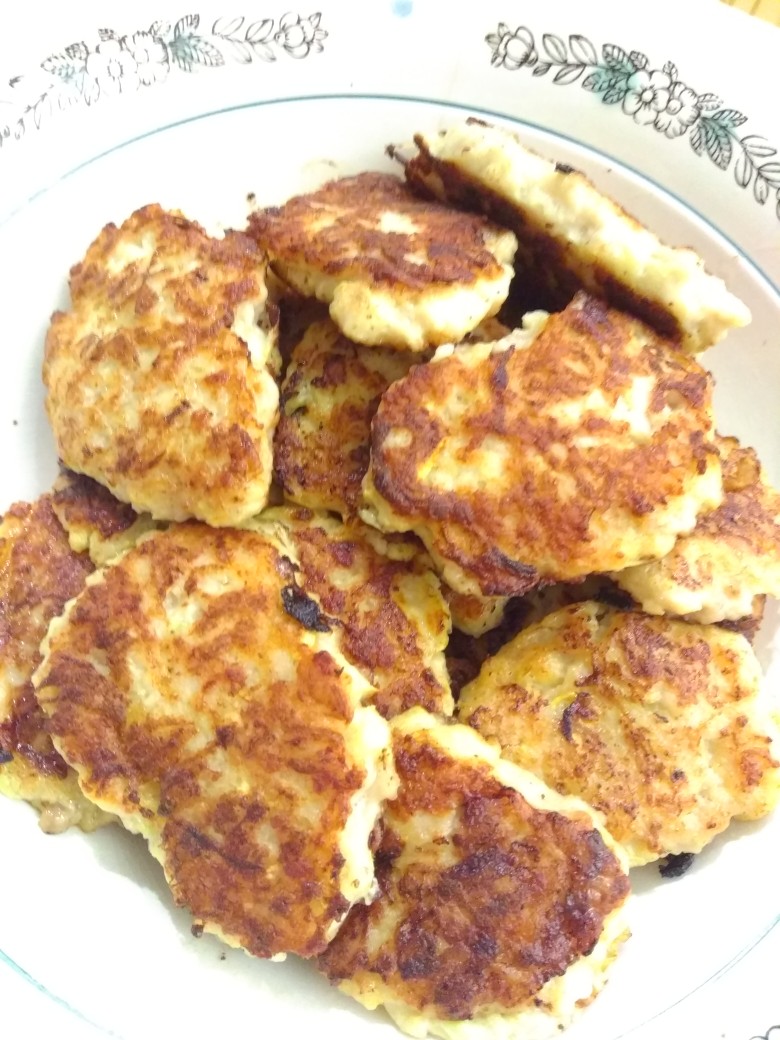 Котлеты из кабачка и фарша