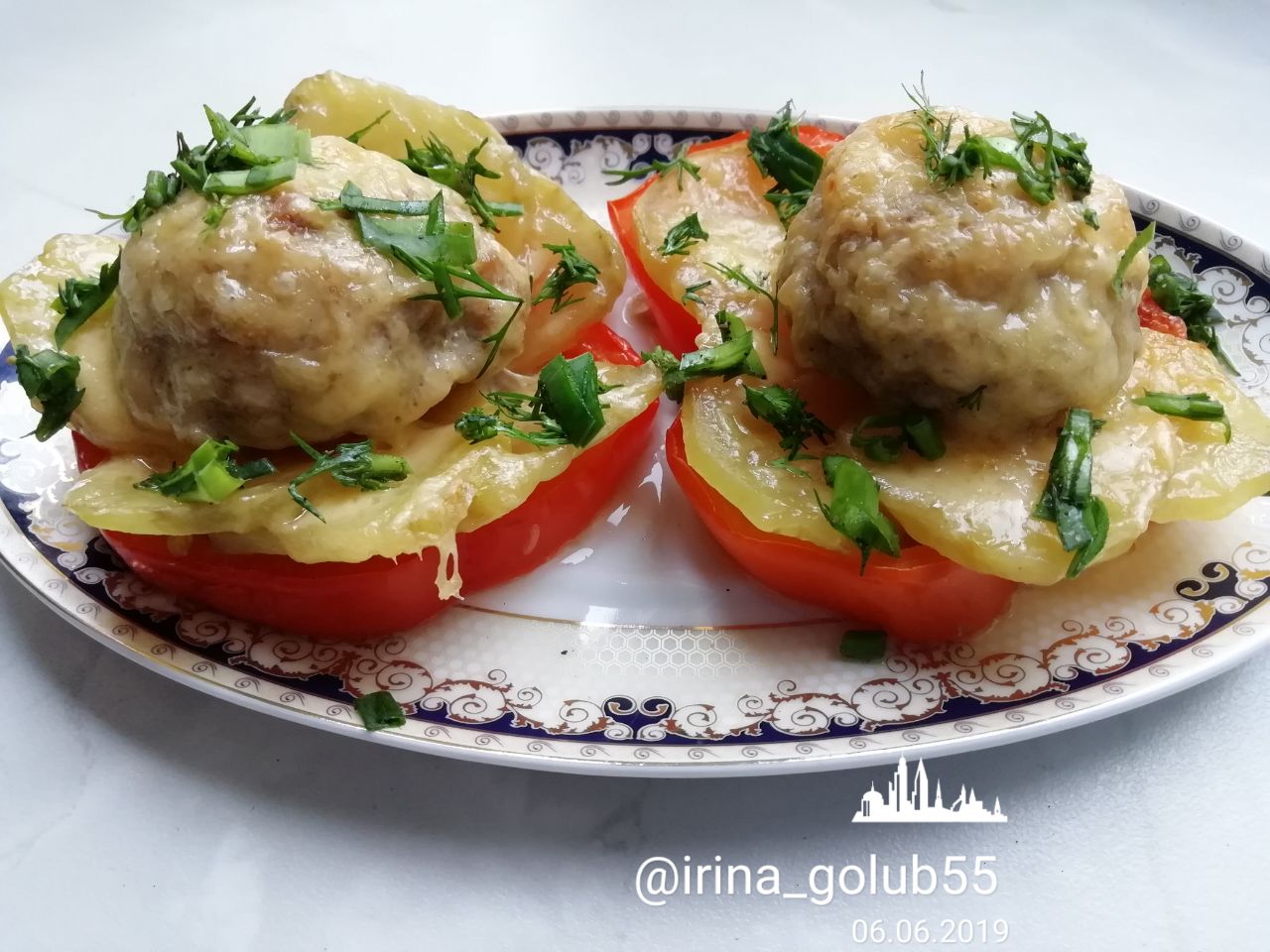 Цветы из картофеля