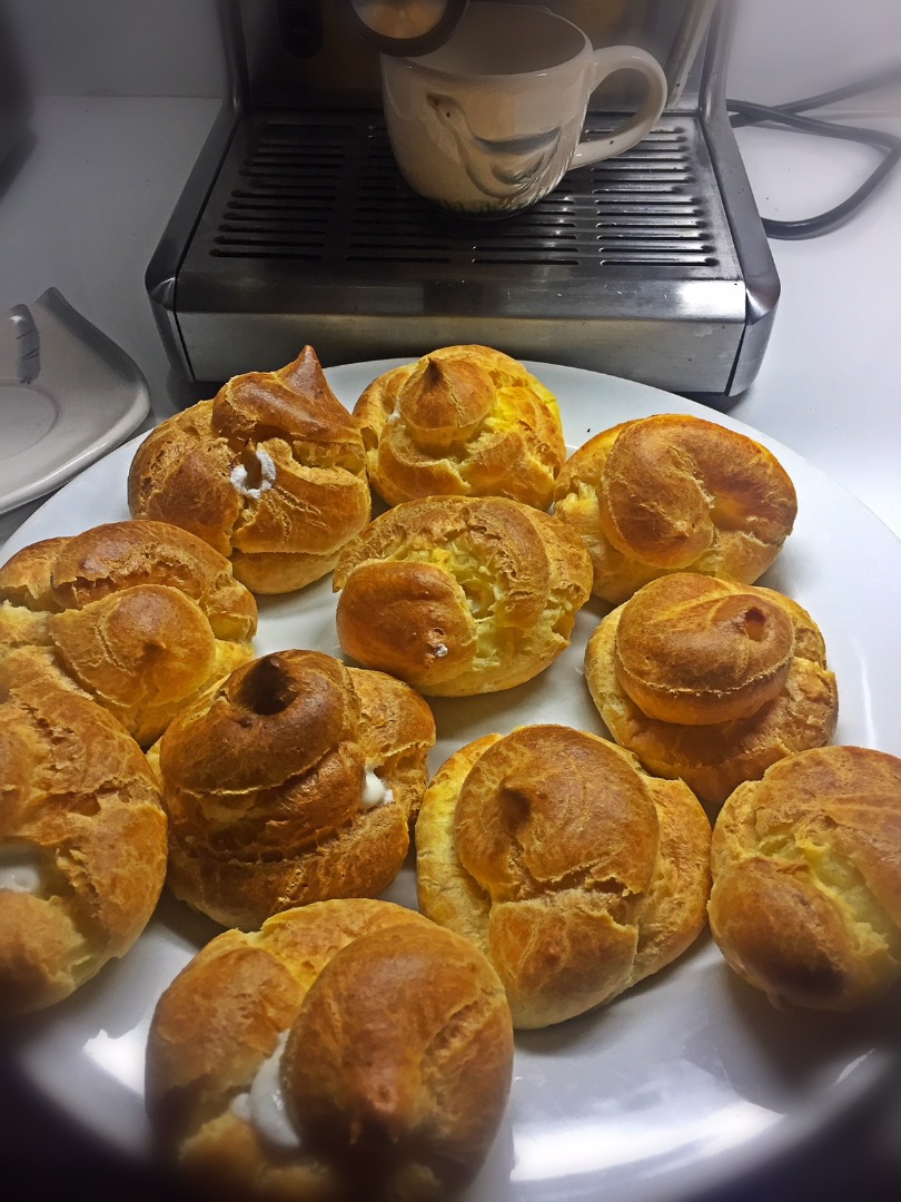 Профитроли с творогом