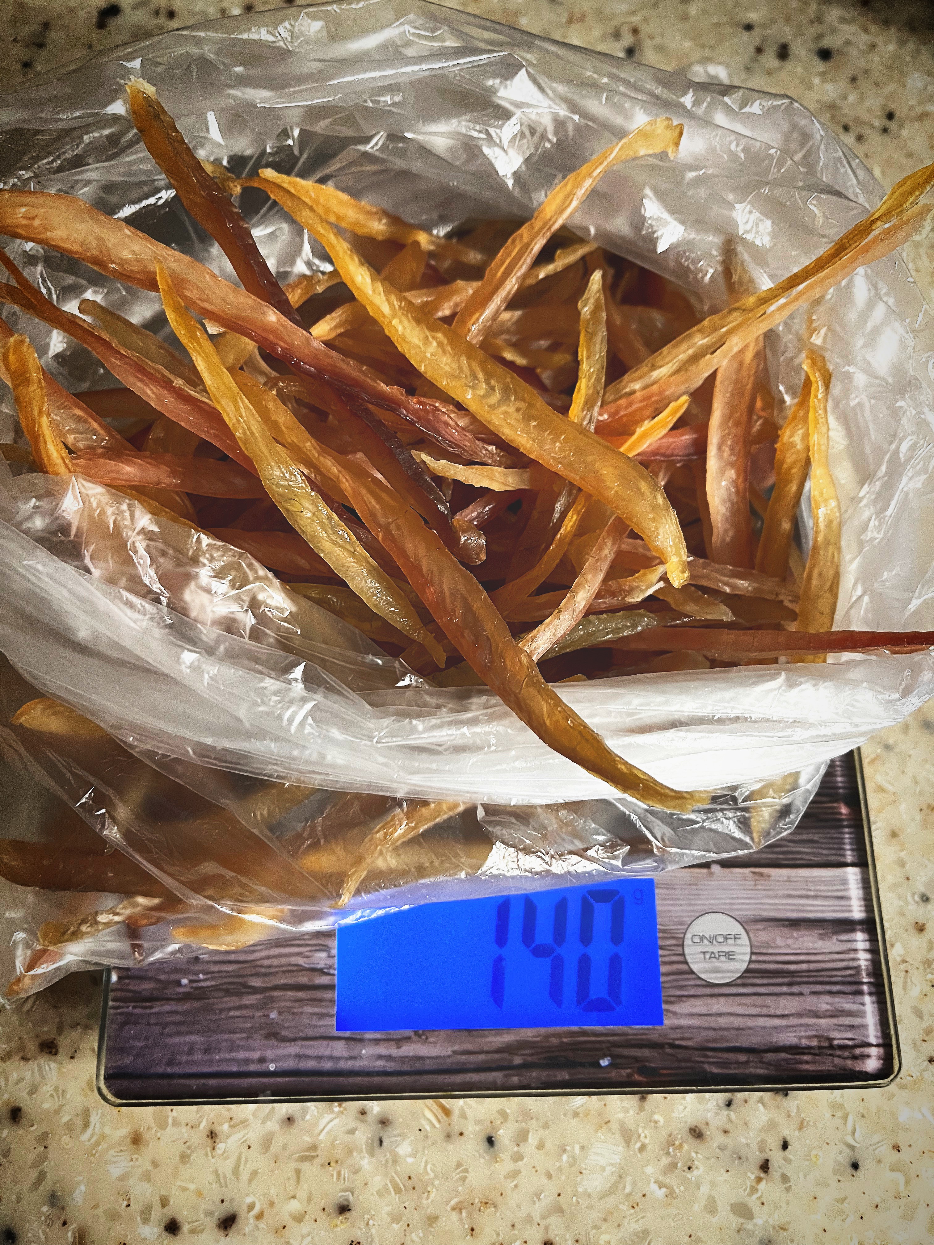 Рыбная соломка в дегидраторе