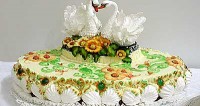 Торт «Лебединая верность»