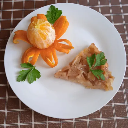 Запеканка с яблоками