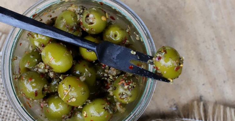 Маринованные оливки, пошаговый рецепт с фото на ккал