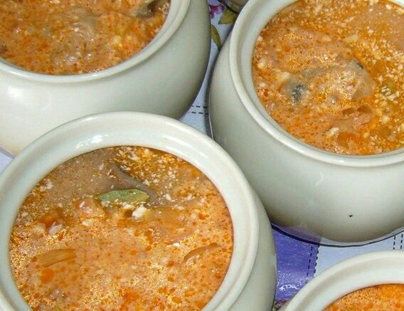 Скумбрия в горшочке