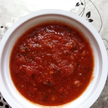 Домашний кетчуп или томатный соус