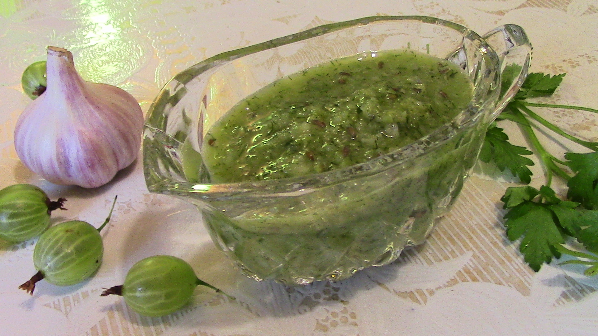 Соус из крыжовника. Просто уникальный соус
